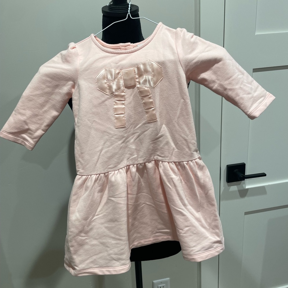 Pink sweatshirt dress-Janie and Jack